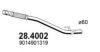 ASSO 28.4002 Exhaust Pipe